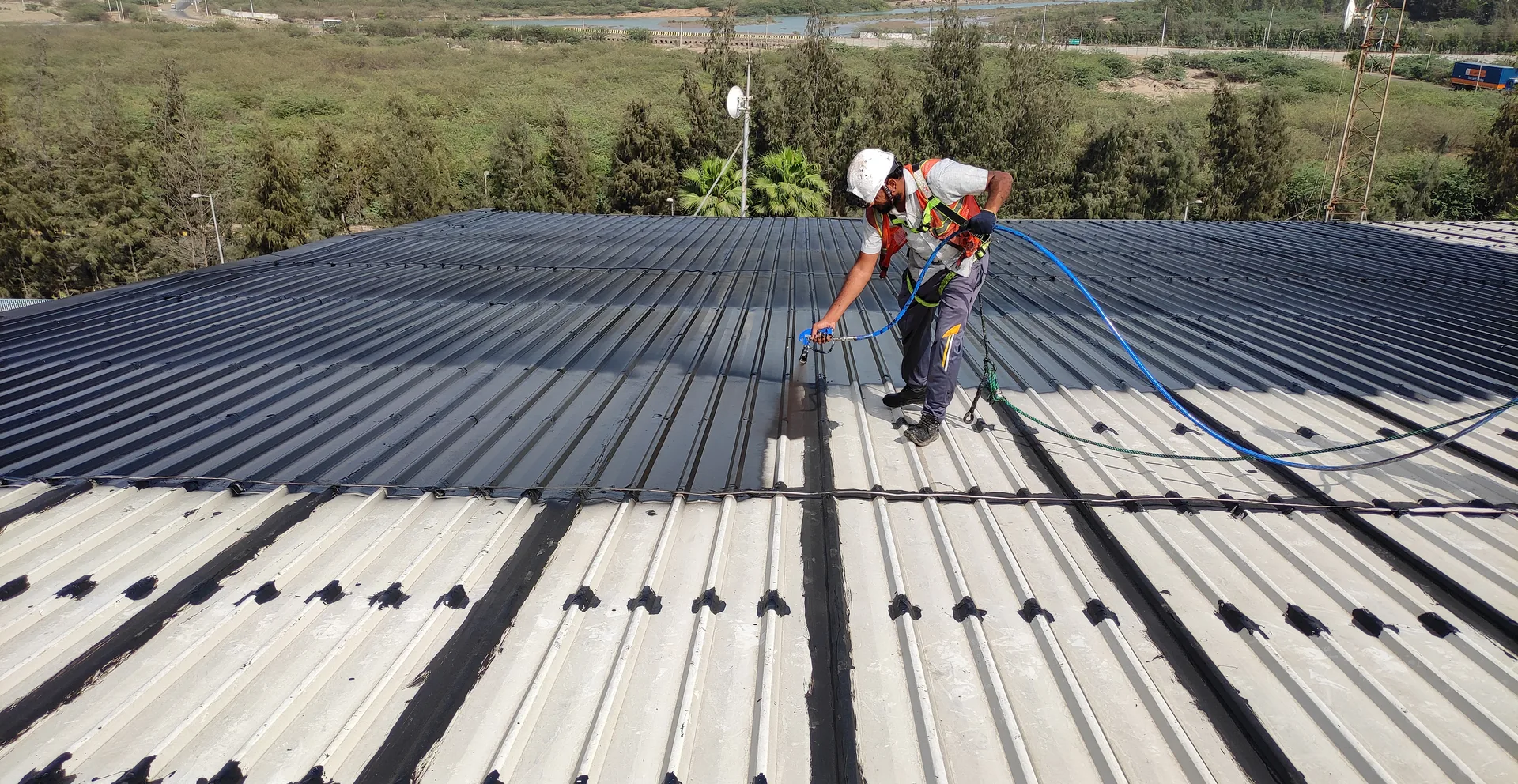 PEB waterproofing and corrosion protection