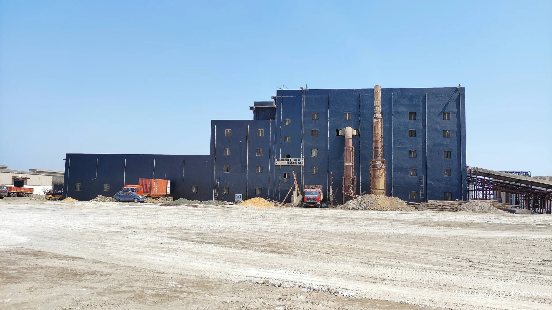 Chemical industry structure waterproofing and chemical protection