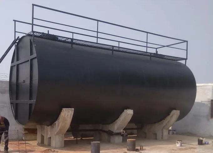 Chemical storage tank corrosion protection coating