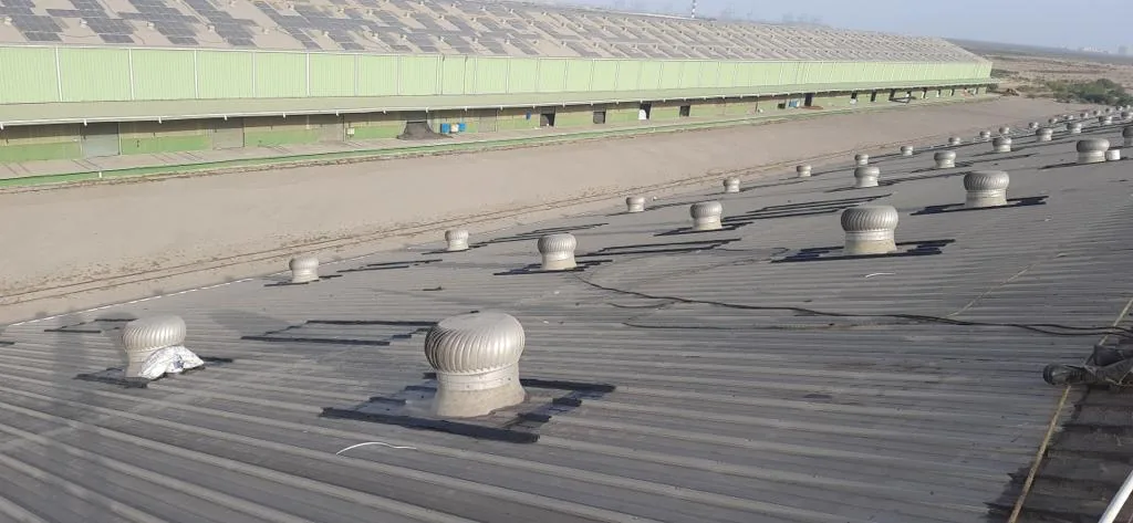 Warehouse waterproofing