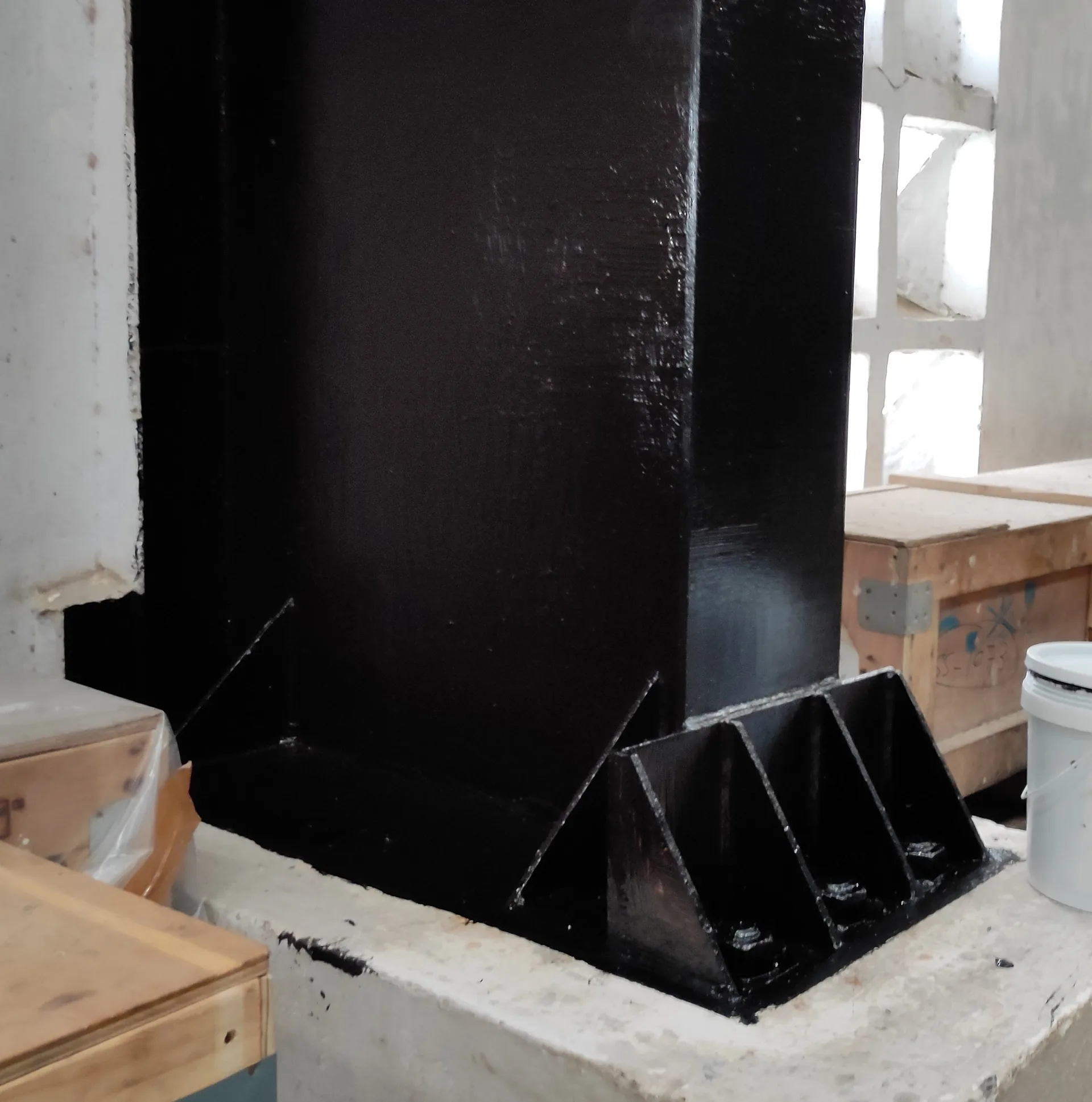 PEB Columns Corrosion Protection